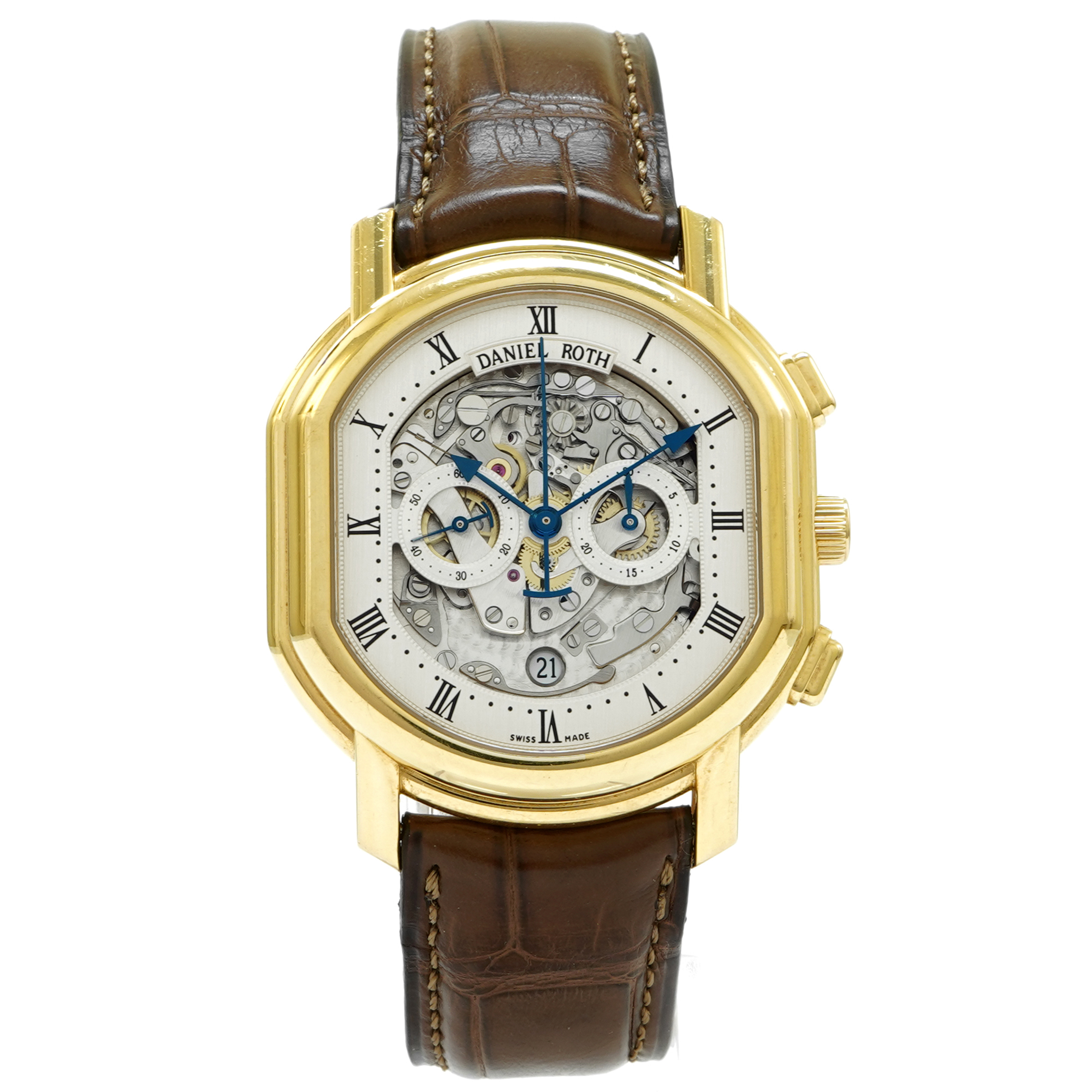 Daniel Roth Ellipsocurvex Master Chronograph 447.X.40 *Rose