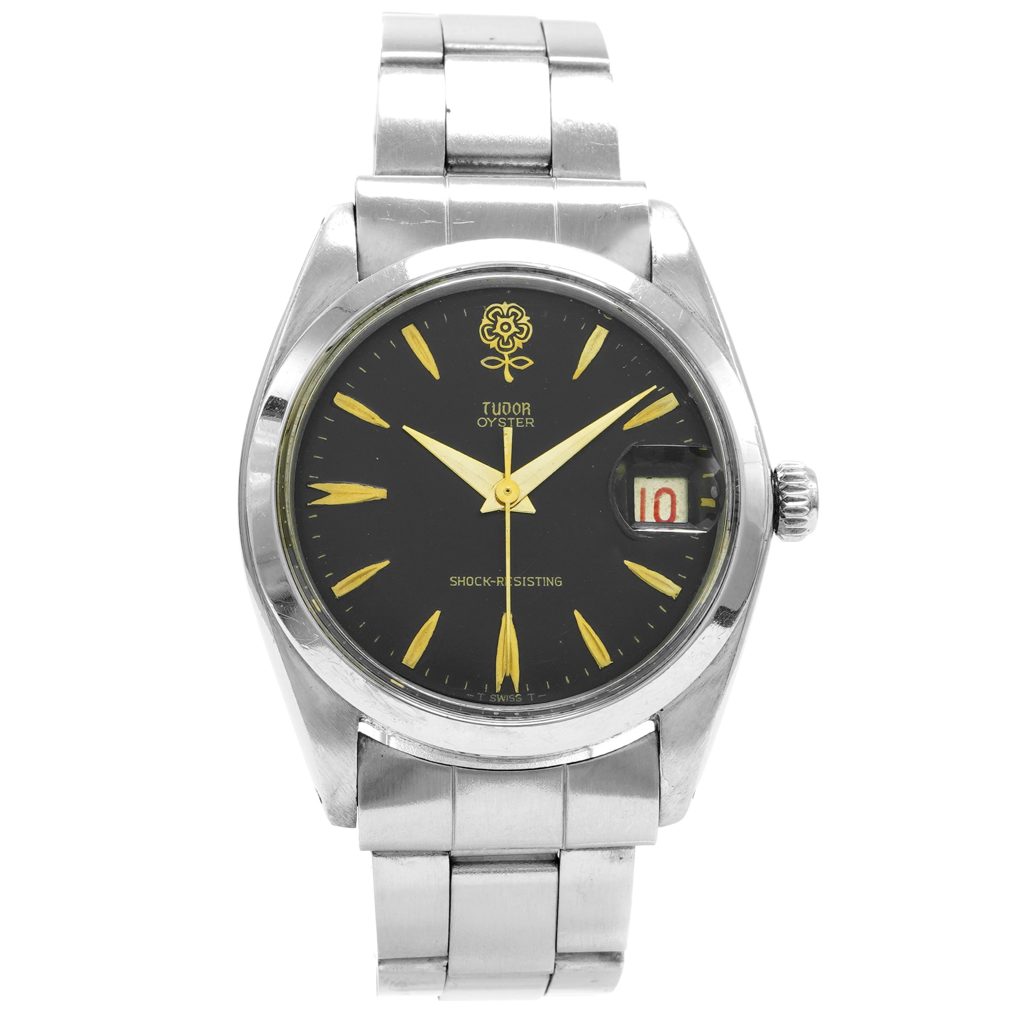 Tudor Oyster Date Big Rose 7962 *Vintage* Inventory 7313