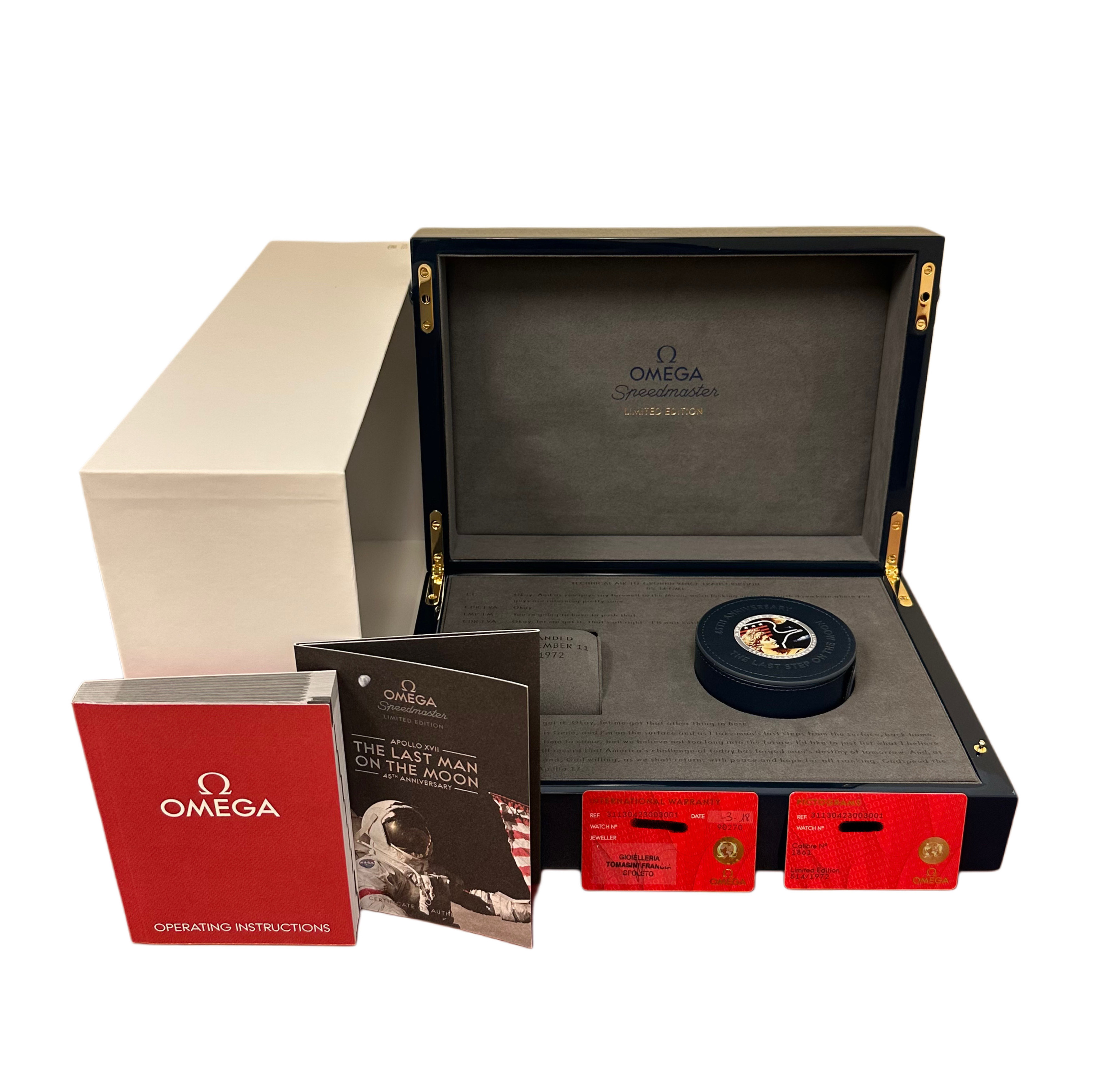 Omega Speedmaster Apollo 17 *Unworn* - Inventory 7353