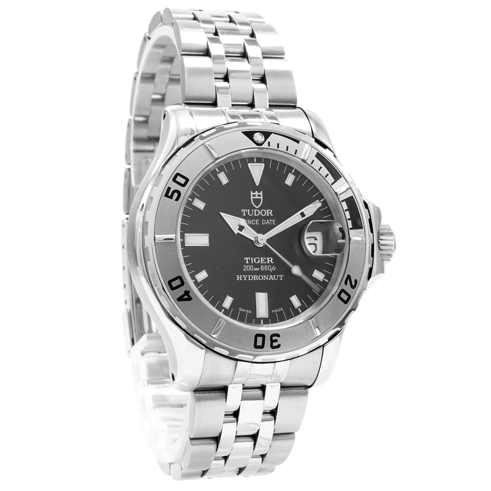 Tudor Prince Hydronaut 89190P 40mm - Inventory 7371 - DelrayWatch.com