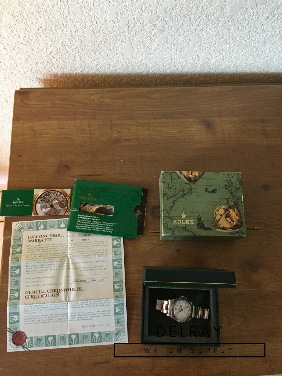 Rolex Explorer II 16750 Polar Dial *Full Kit* - DelrayWatch.com Rolex Explorer II 16750 Polar Dial *Full Kit* - DelrayWatch.com