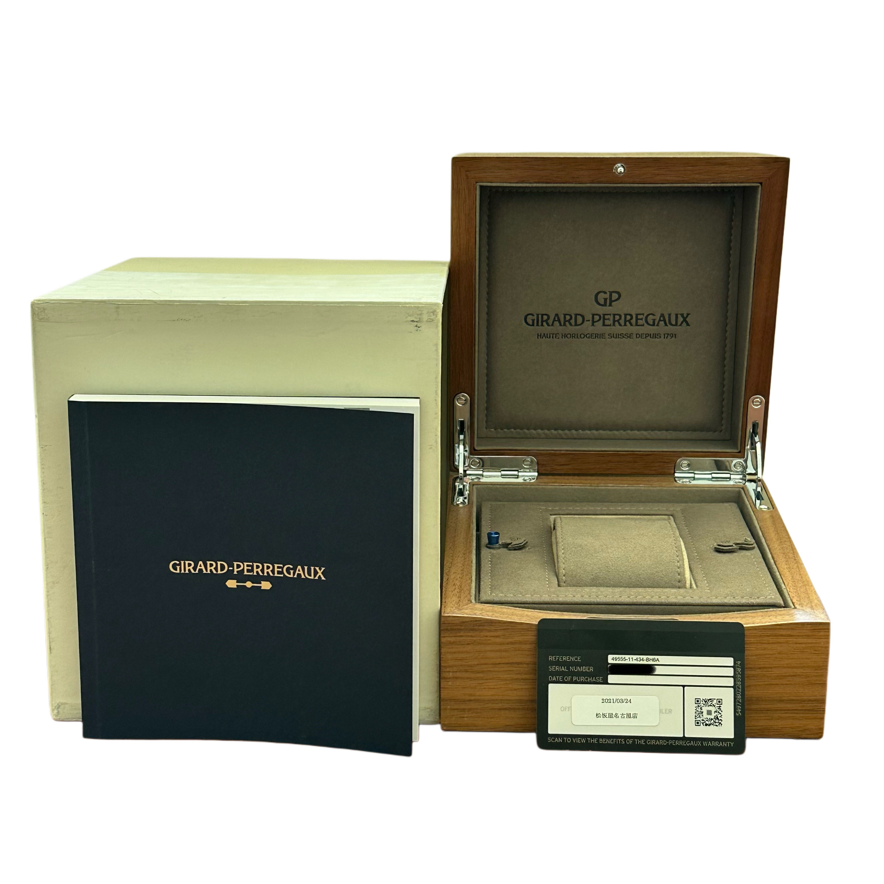 Girard Perregaux 1966 40mm *Blue Dial* - Inventory 7449