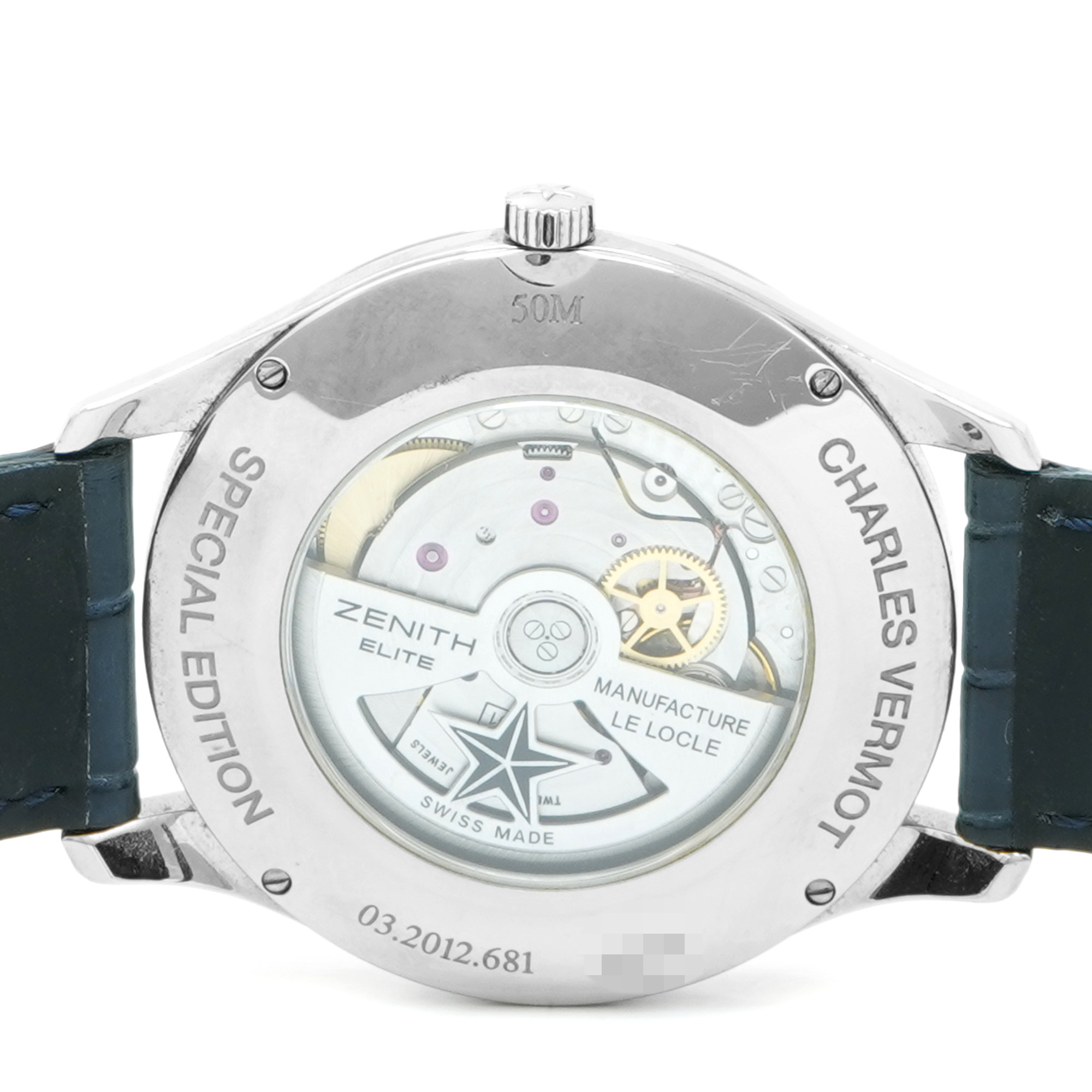 Zenith Ultra Thin Small Seconds *Blue Dial* 03.2012.681