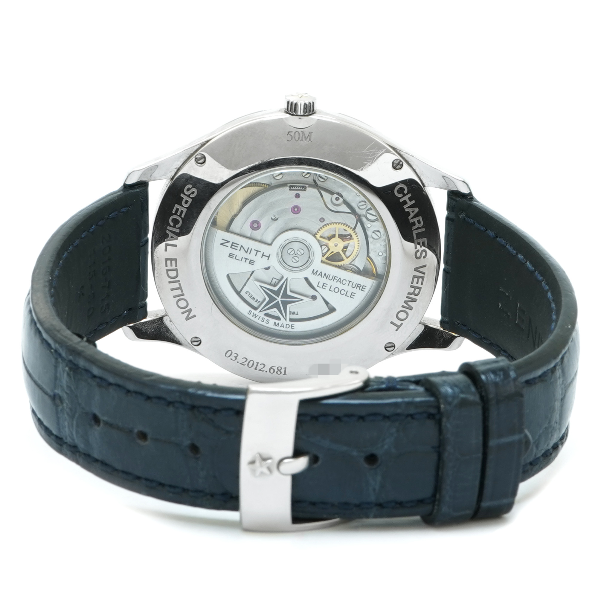 Zenith Ultra Thin Small Seconds *Blue Dial* 03.2012.681