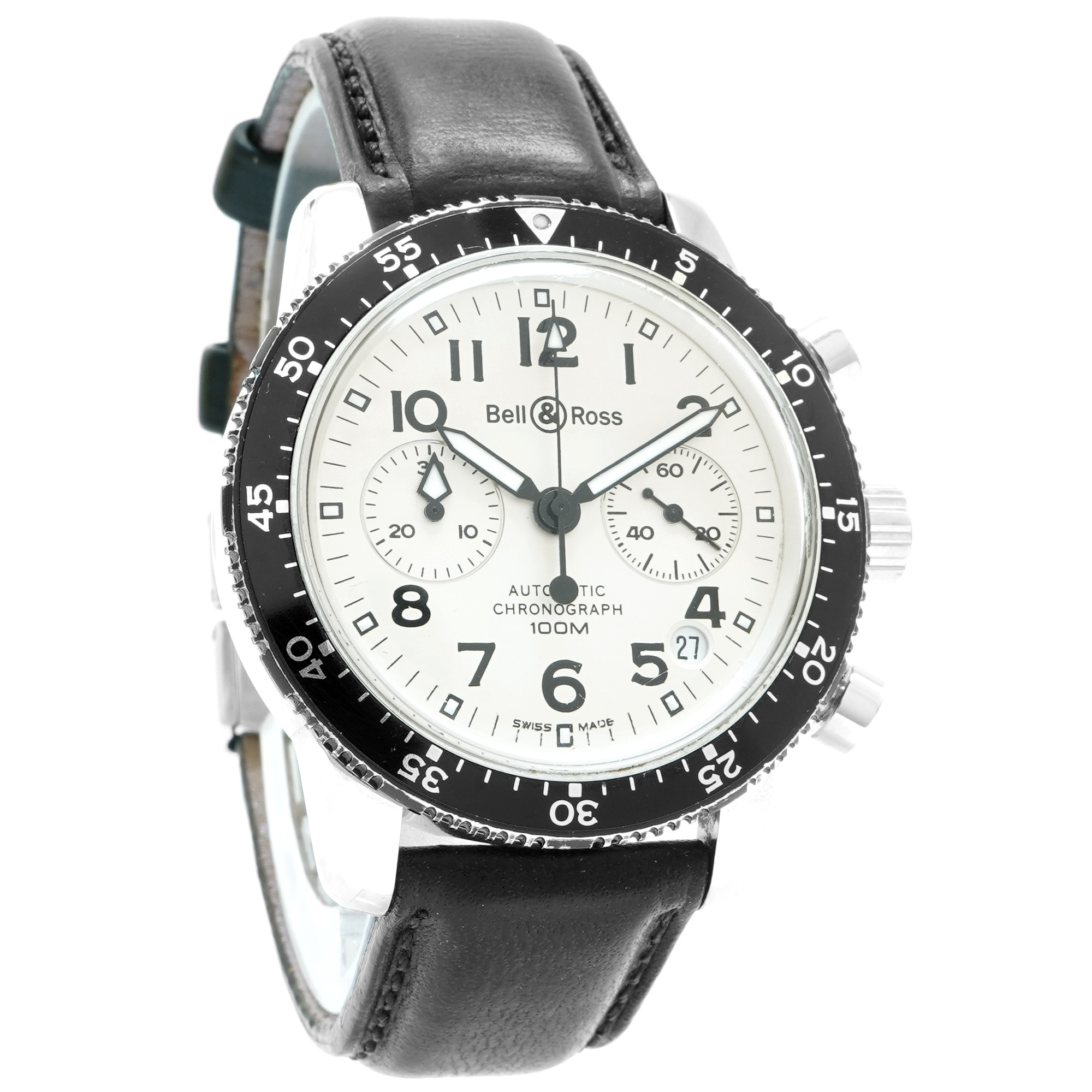 Bell &Ross Pilot Sapphire Classic Collection Chronograph 520S