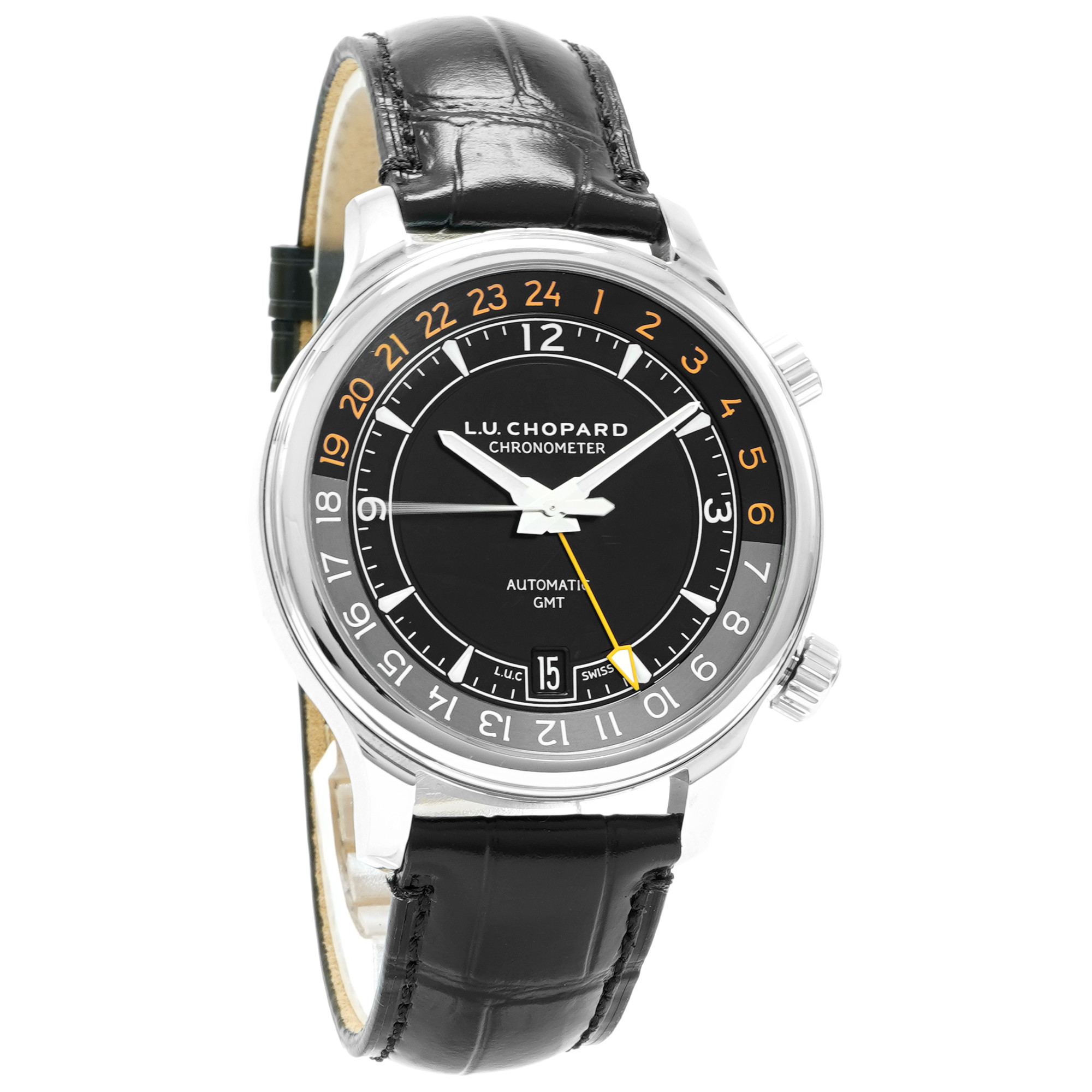 Z　メレ Chopard L.U.C. GMT Automatic 42mm 168579-3001 - Inventory 7640