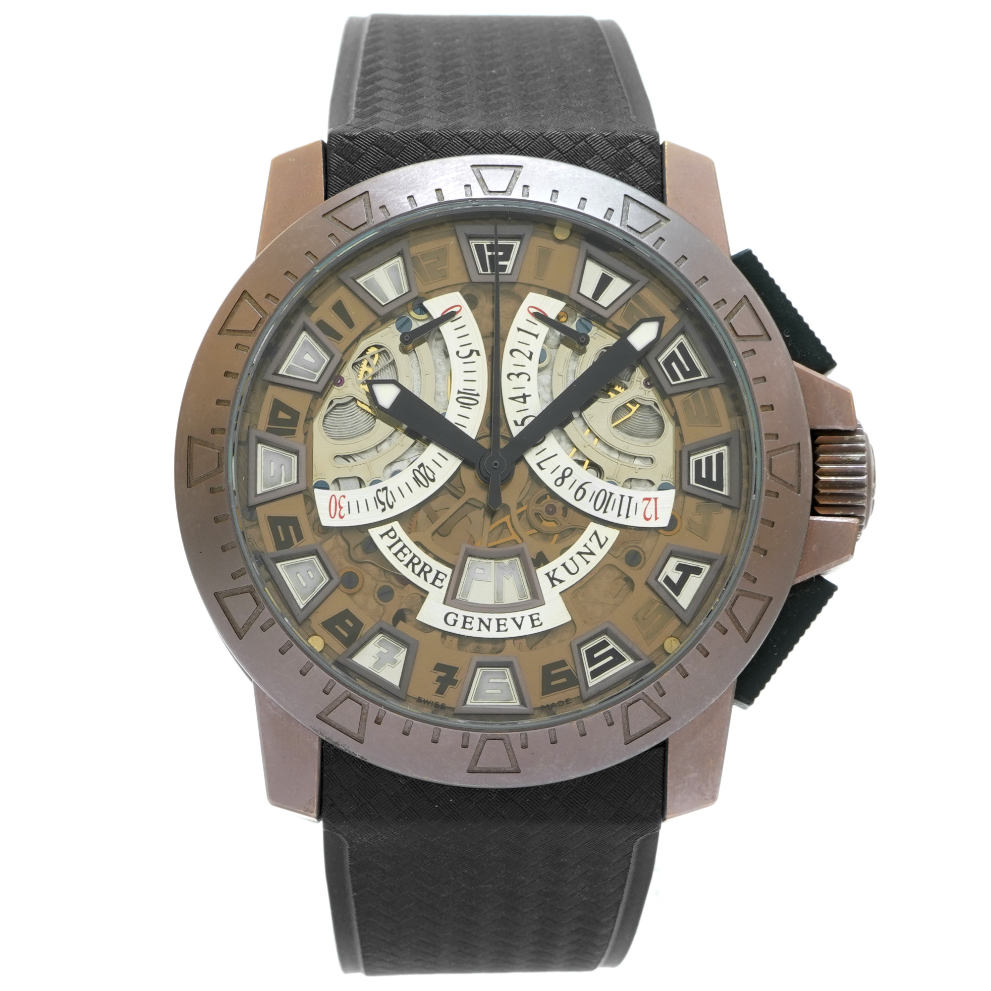 012 ファッション Pierre Kunz Spirit of Challenge 自動巻き時計