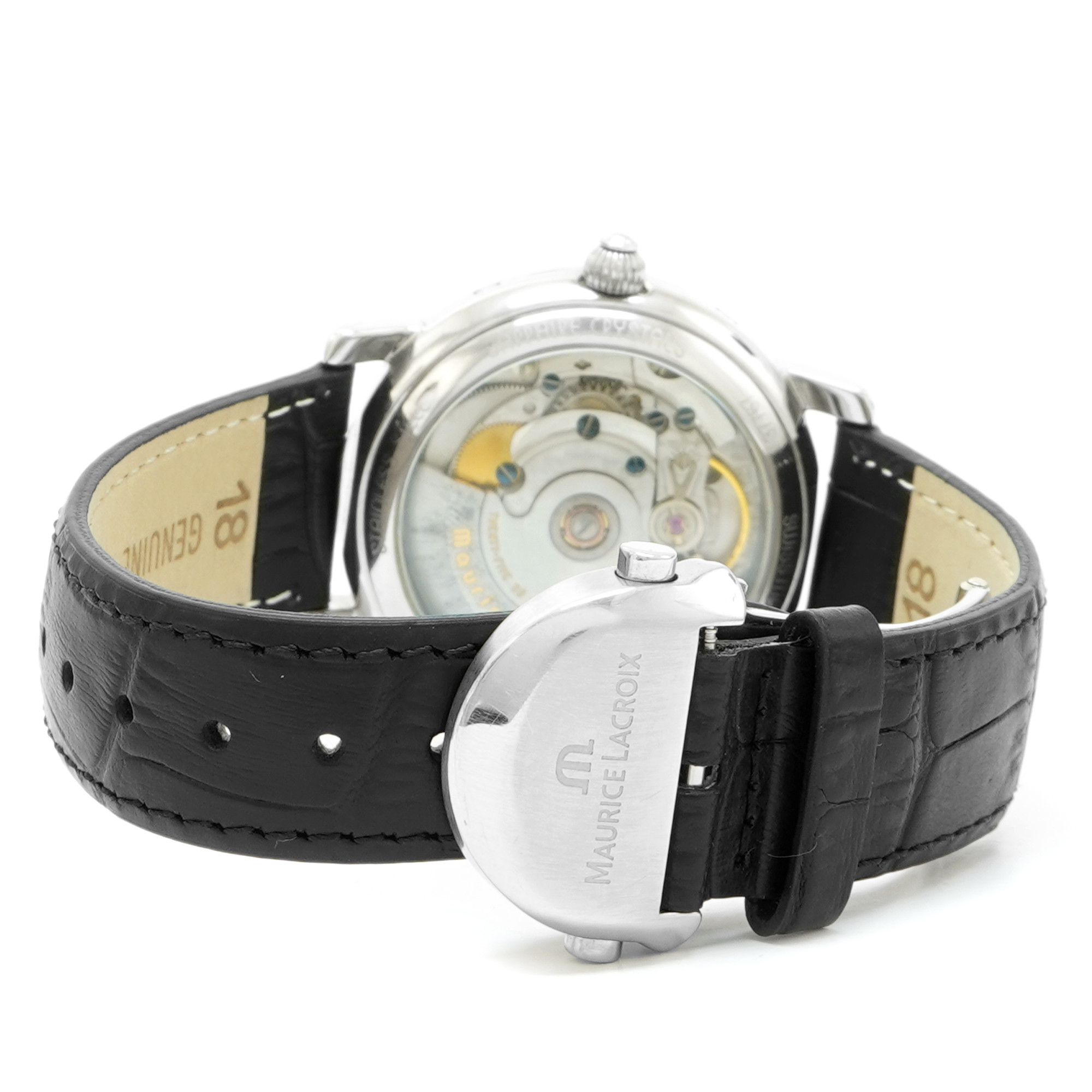 Maurice Lacroix Masterpiece Triple Date Moonphase 37767