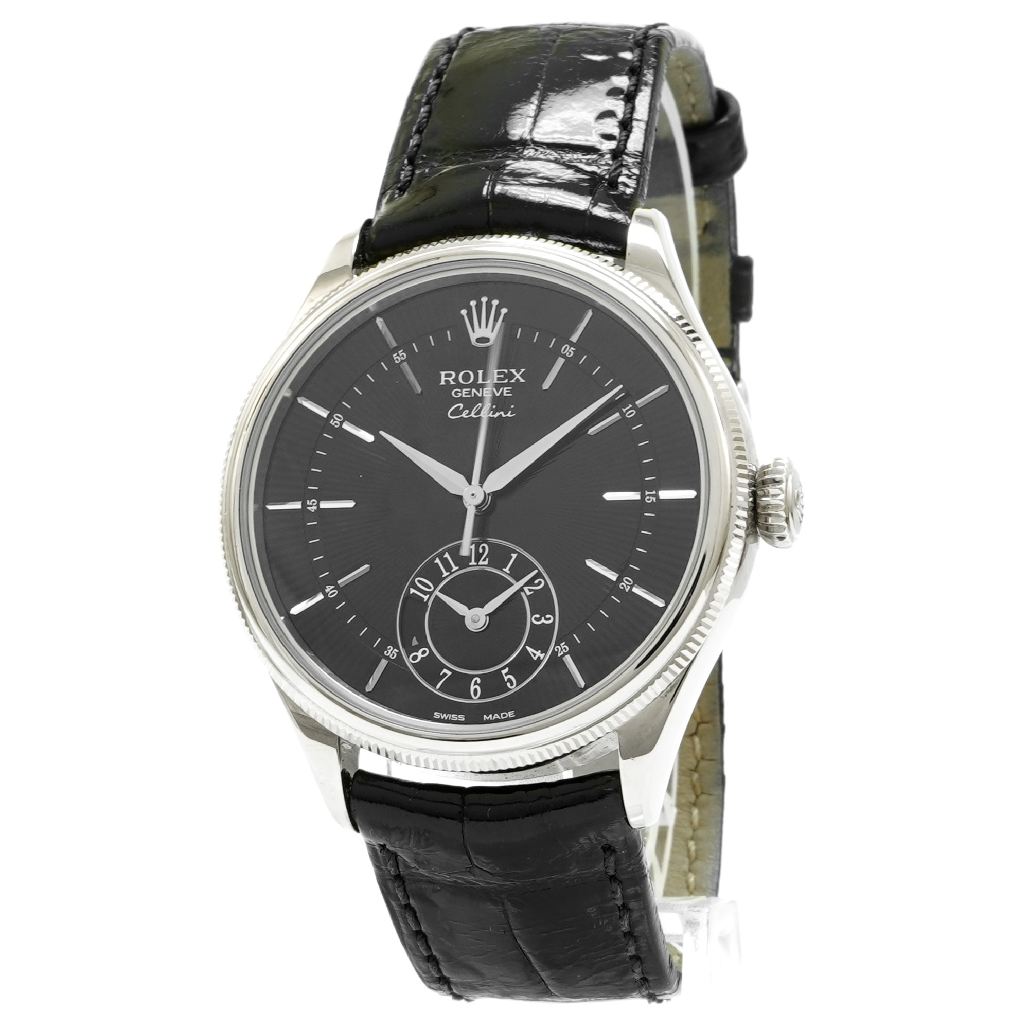 Rolex Cellini Dual Time 50529 *White Gold* - Inventory 7803