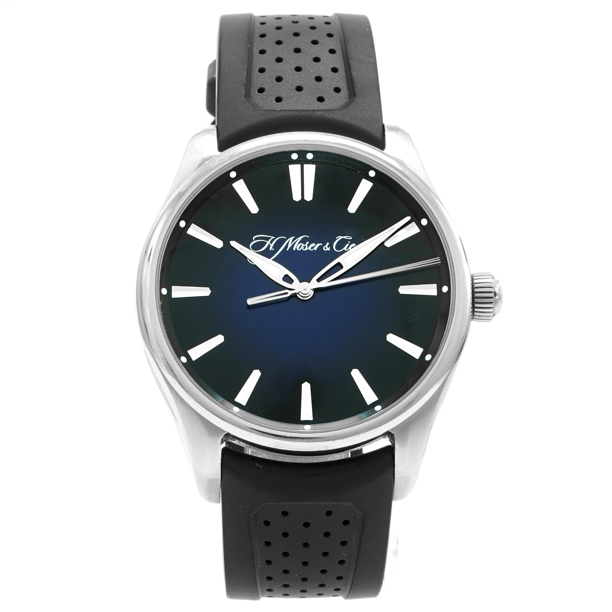 メルアページ H Moser Pioneer Centre Seconds - Midnight Blue Fume' 3200-1200