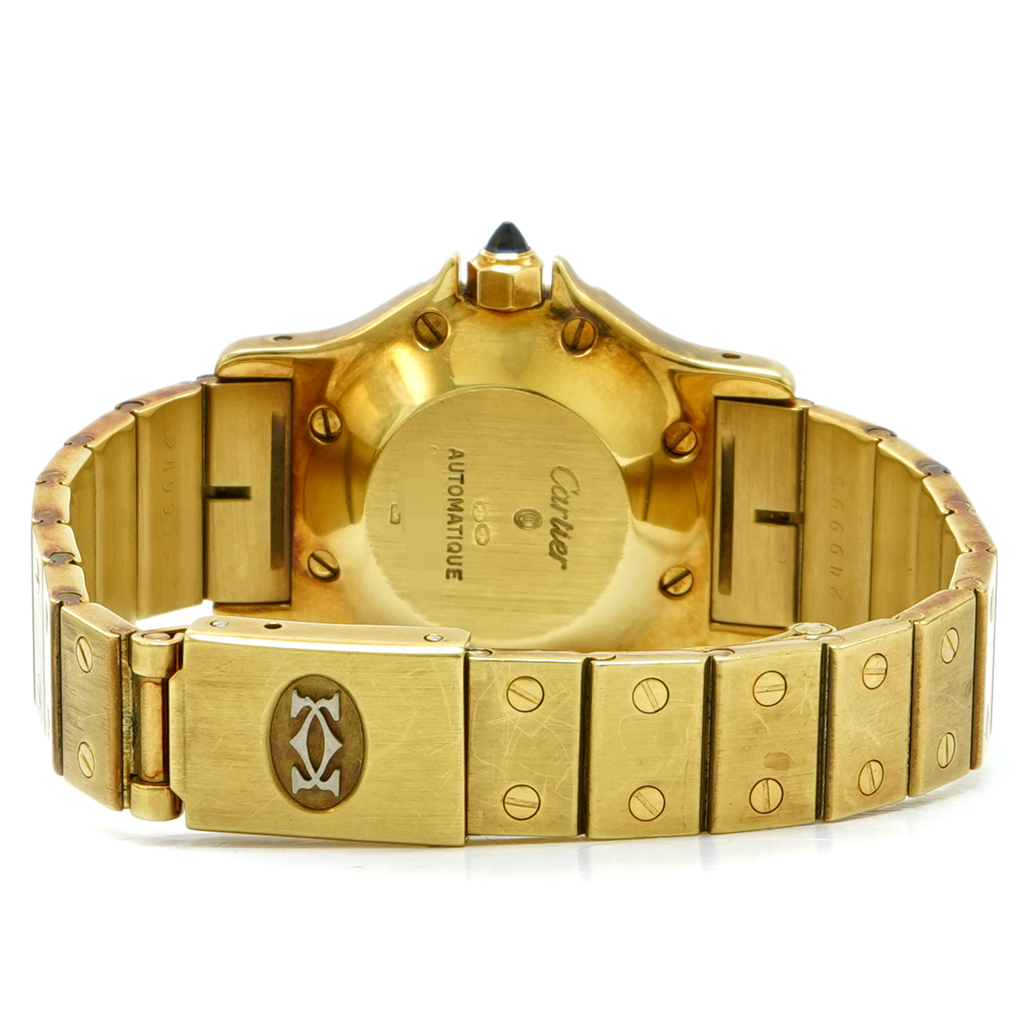 Cartier Santos Octagon 82737788 - Inventory 7840 - DelrayWatch.com