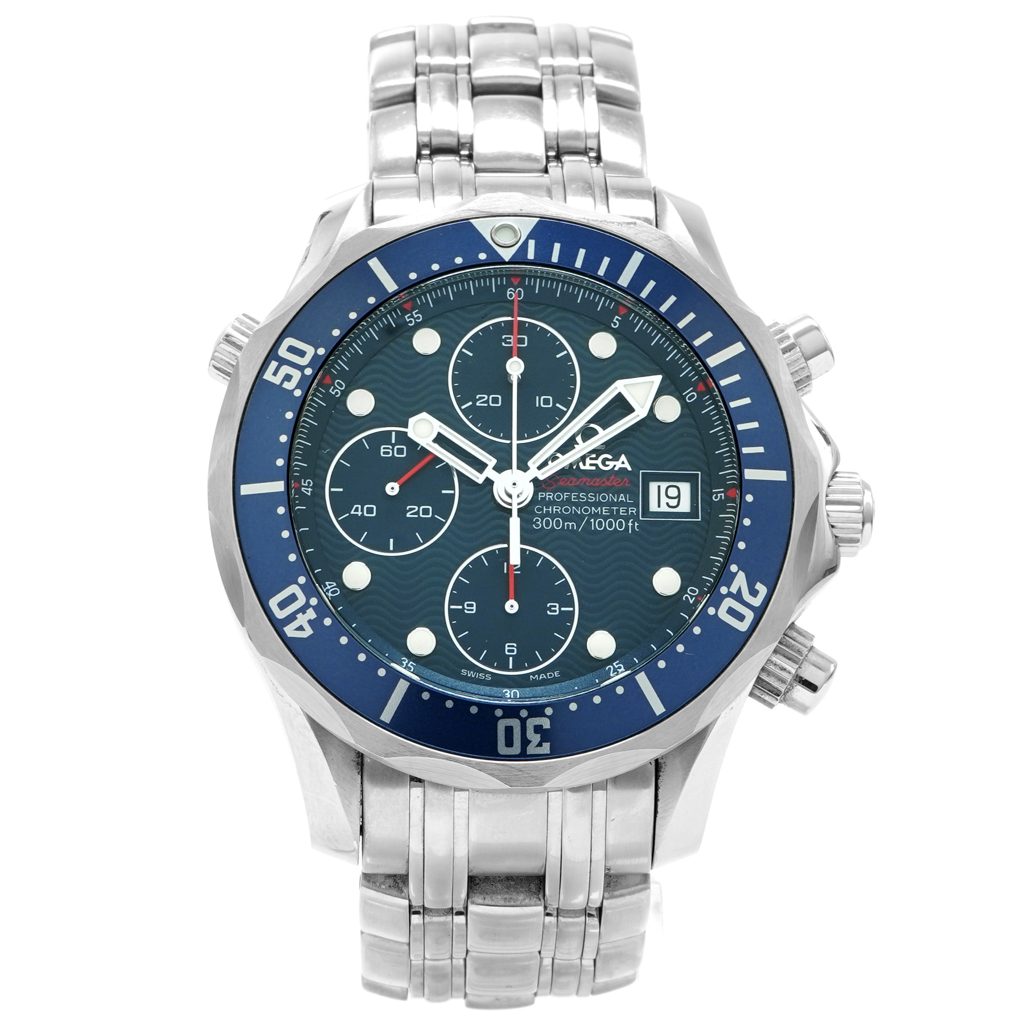 Omega Seamaster Diver 300M Chronograph 2225.80.00 *Blue