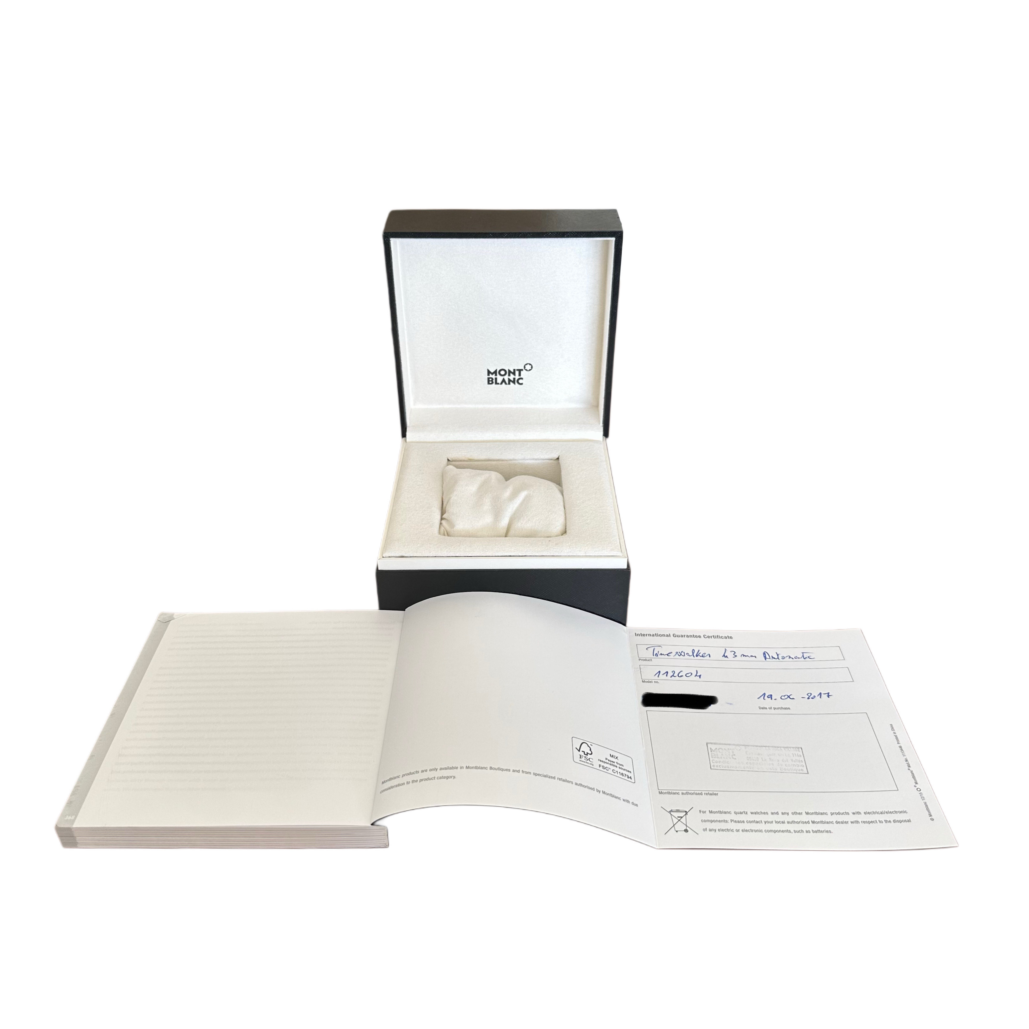 Montblanc Timewalker Chronograph - Inventory 7993 - DelrayWatch.com