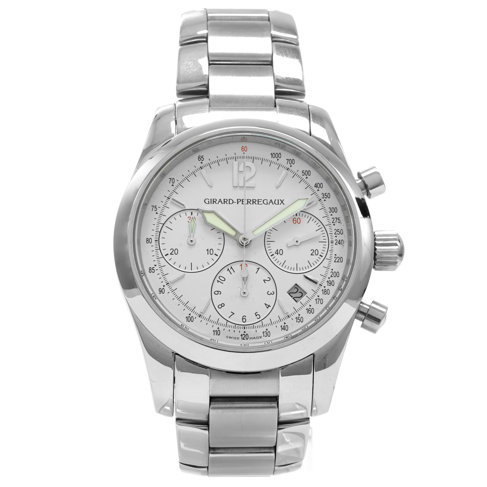 Girard Perregaux Chrono Sport 4956 - Inventory 8052 - DelrayWatch.com