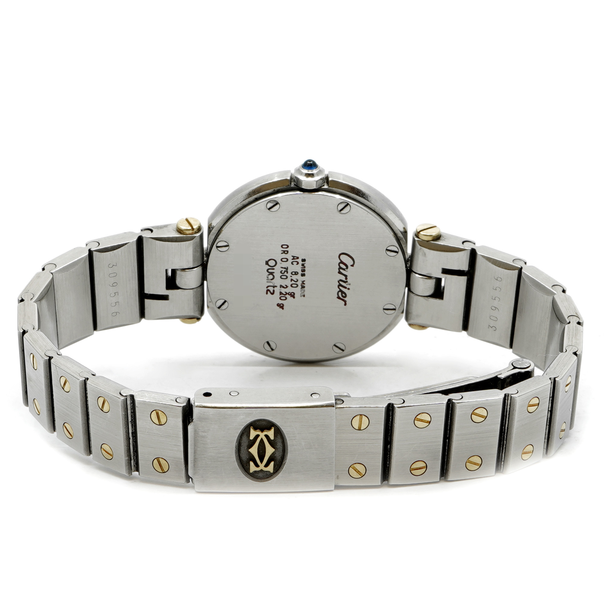 Cartier Santos Ronde 27mm 81913 - Inventory 8226 - DelrayWatch.com