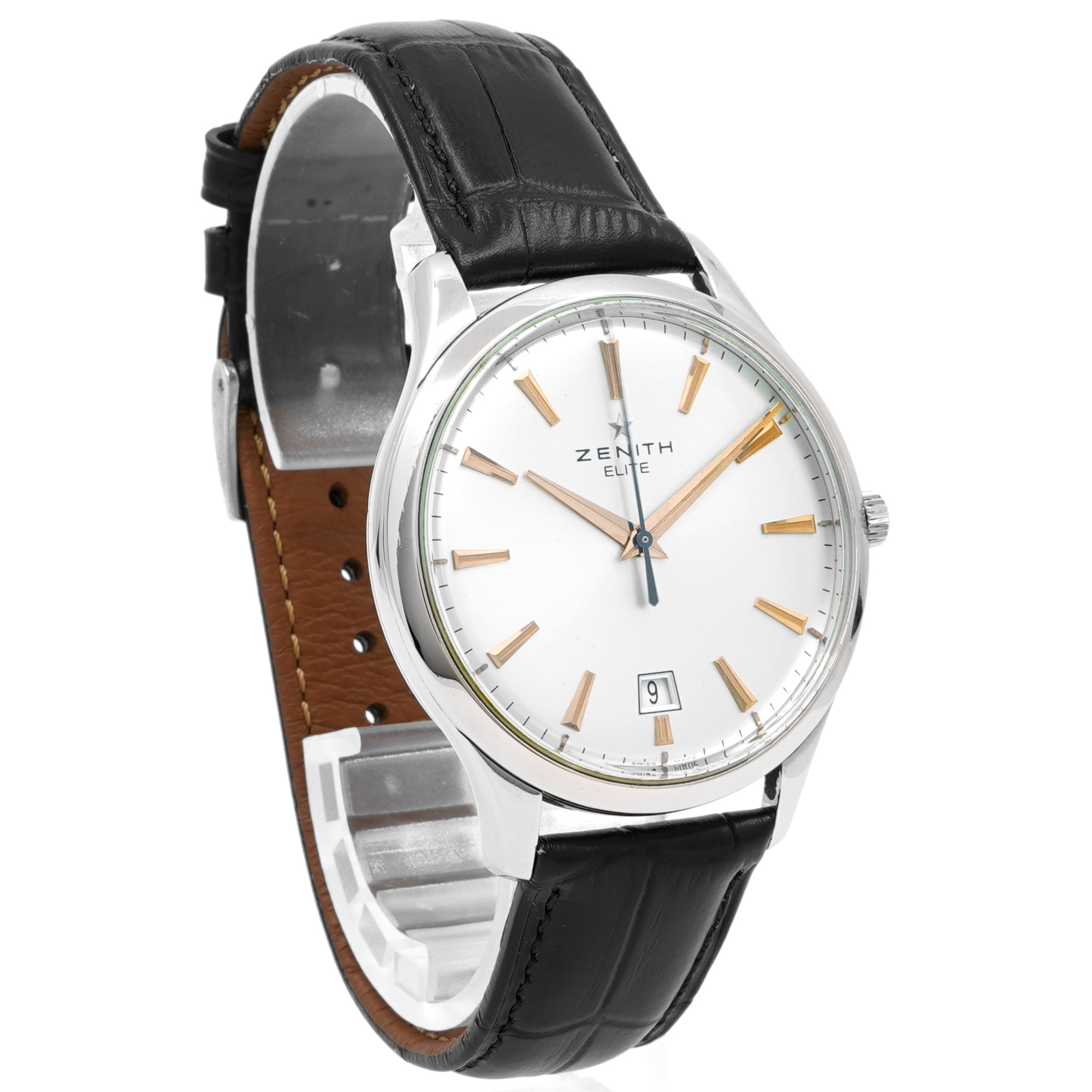 Zenith Central Second Automatic 03202067001C498 - Inventory 8253