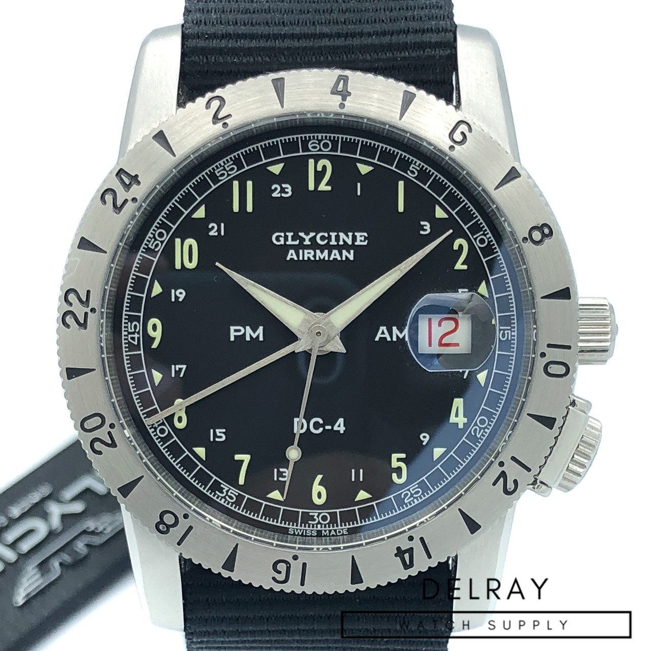 Glycine Airman DC-4 GMT - DelrayWatch.com 
