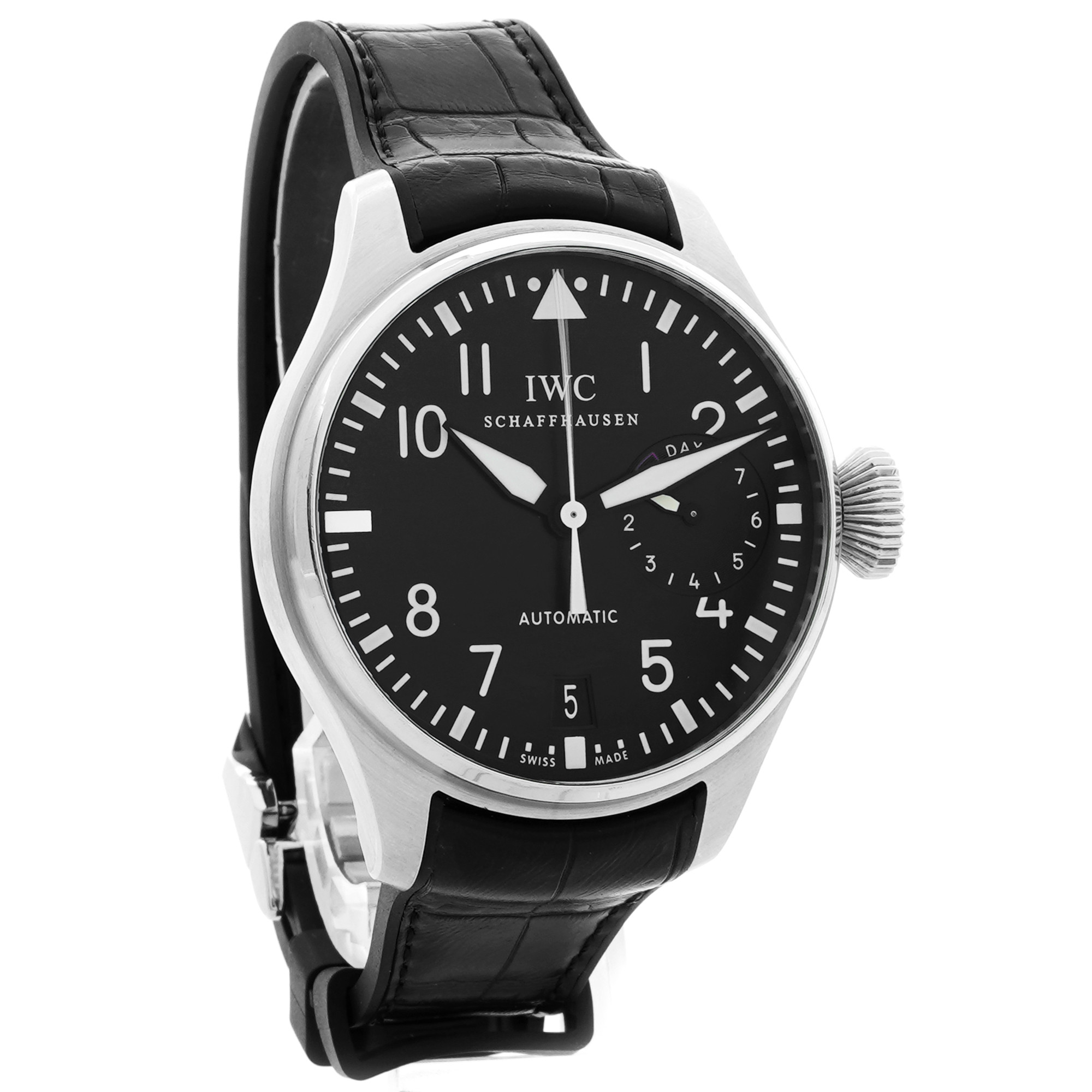 グラントイワンズブラック ブラトップLLサイズ IWC Big Pilot IW500901 - Inventory 8384 - DelrayWatch.com