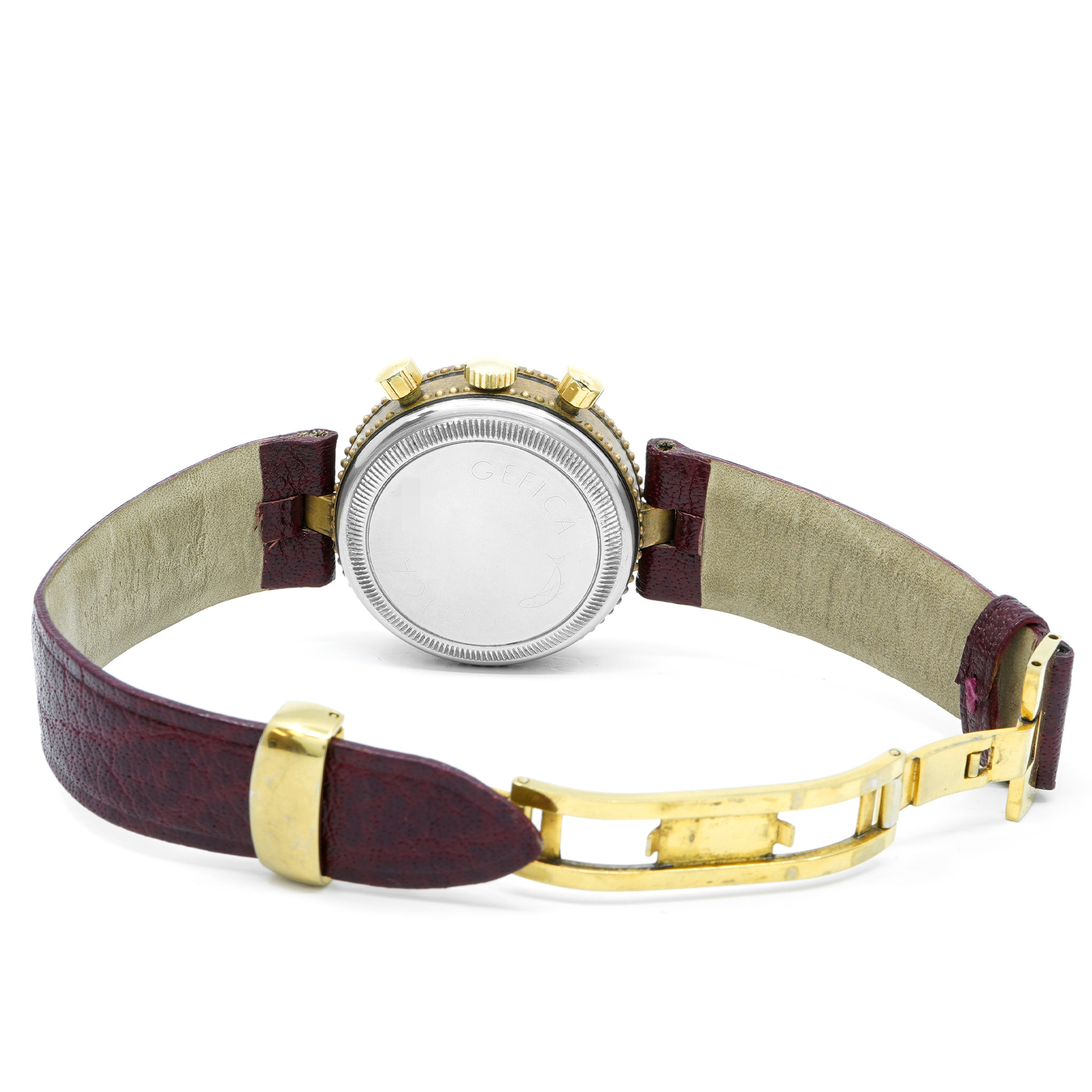 Gerald Genta Gefica Safari Bronze Chronograph - Inventory