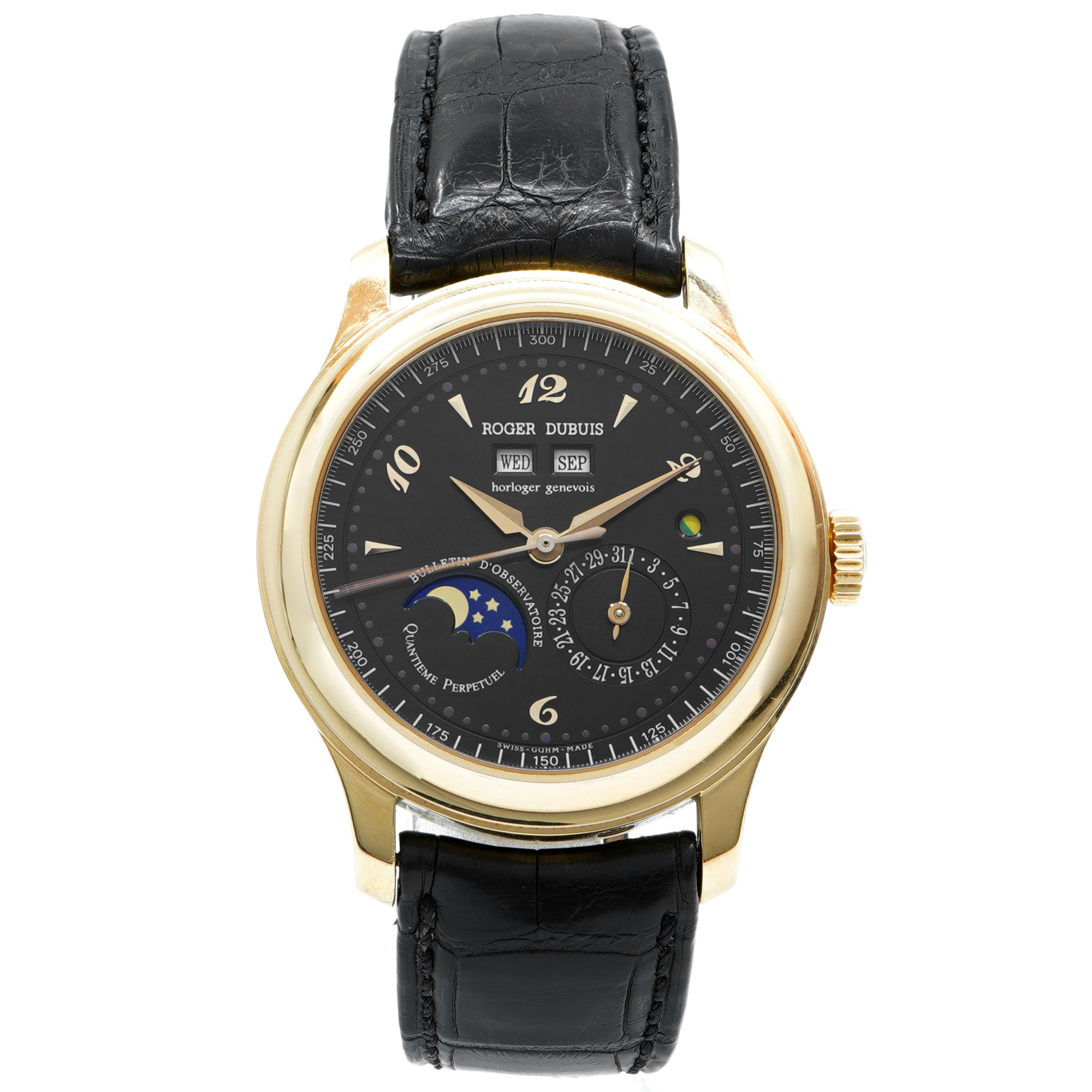 Roger Dubuis Hommage Perpetual Calendar *Extra Solid Case Back