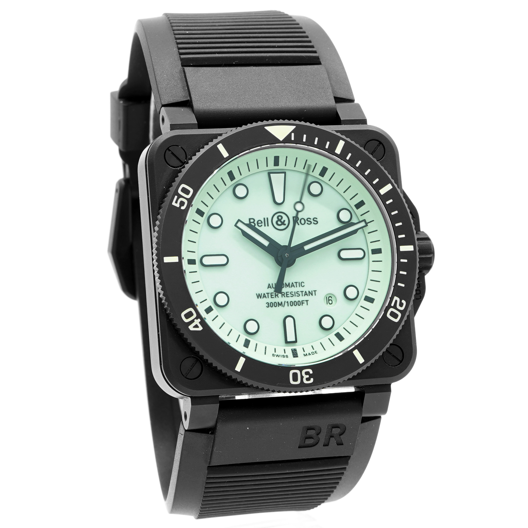 RelSM F0-D １４９cm リズム Bell & Ross Diver Full Lume Ceramic BR0392-D-C5-CE/SRB - Inventory
