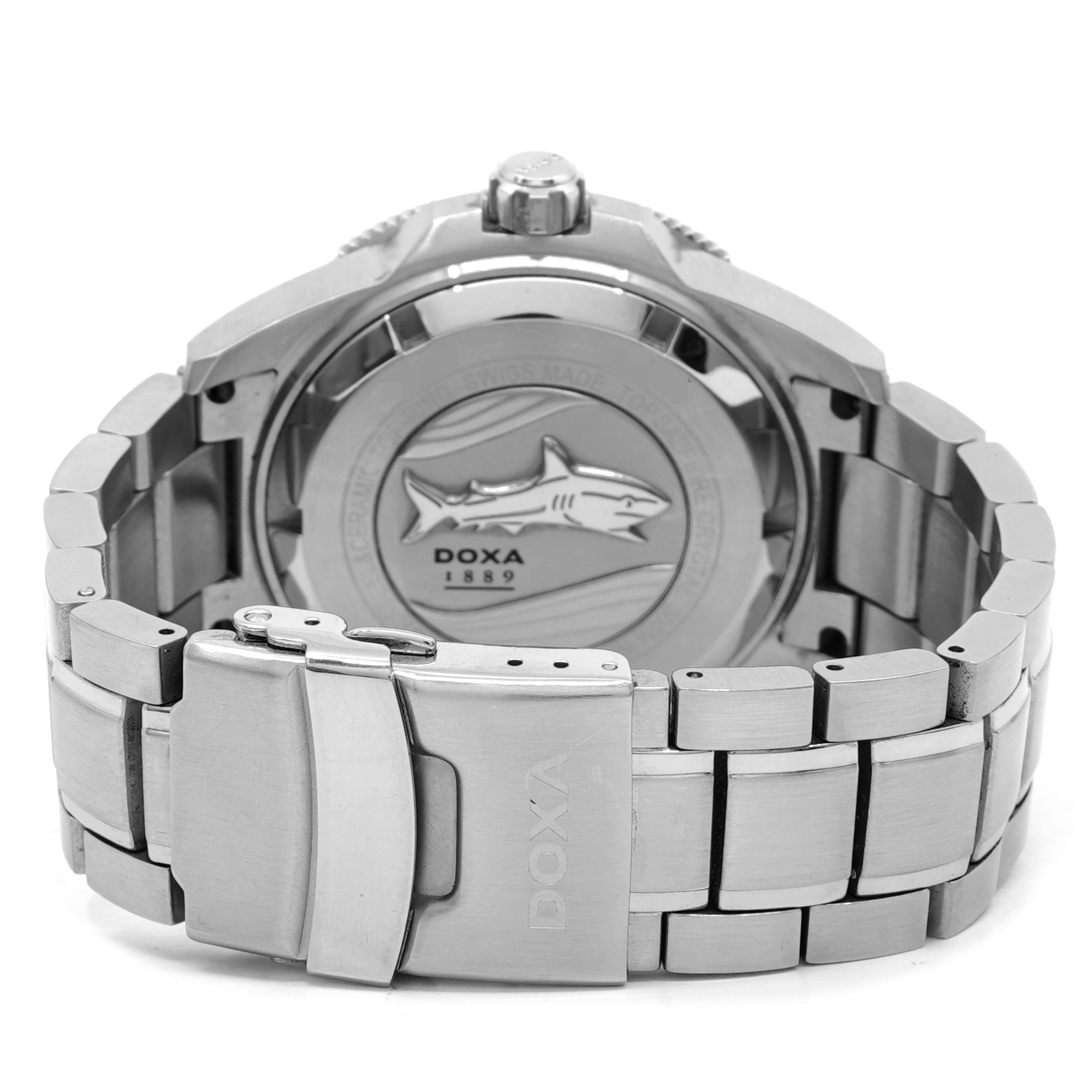 Doxa Shark Ceramica L D200SWH - Inventory 8603 - DelrayWatch.com