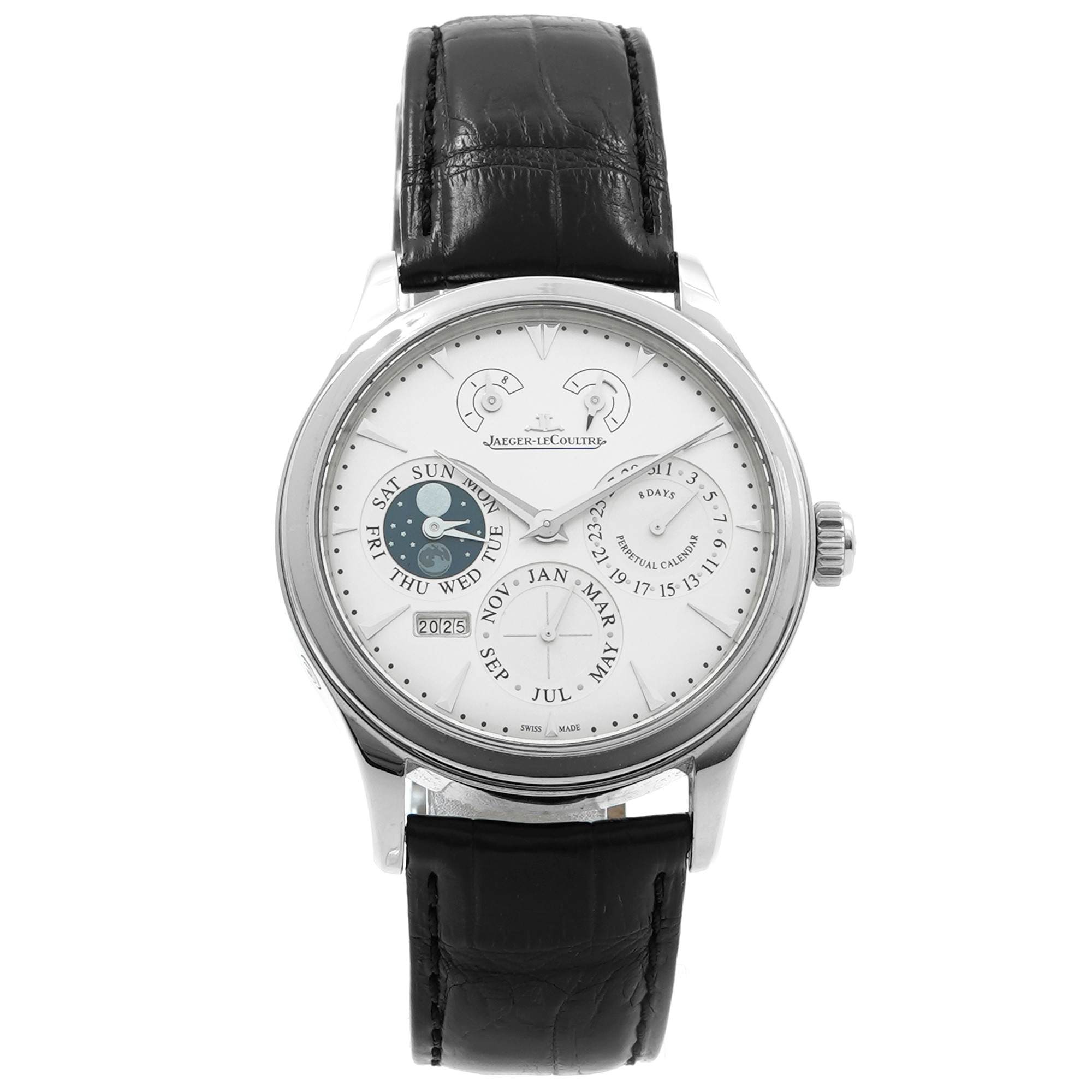 Jaeger LeCoultre Master Eight Days Perpetual Q1618420 - Inventory 8687 ...