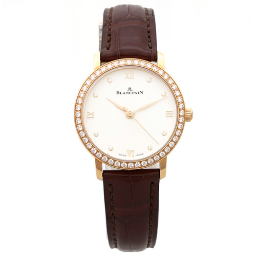 Blancpain Villeret Ultraplate Rose Gold & Diamonds *Unworn* - Inventory 4500
