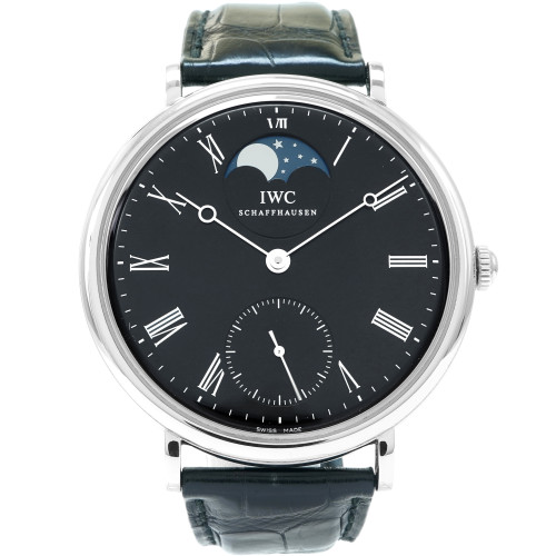 IWC Portofino Moonphase IW544801 *Black Dial*  - Inventory 5983