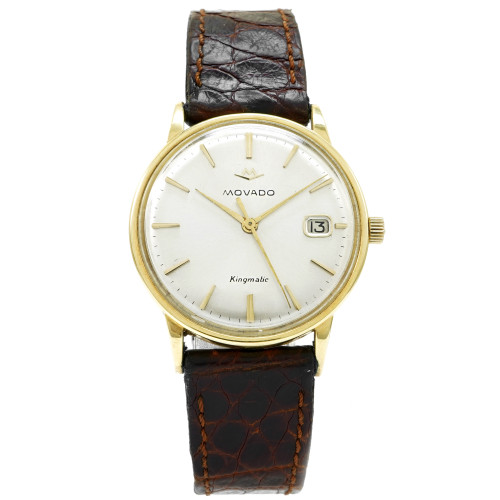 Movado Kingmatic Automatic Date *14k* *Vintage* - Inventory 6442