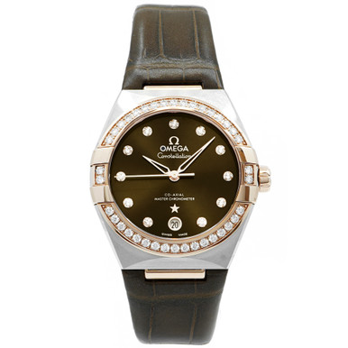 OMEGA Constellation ムーブメント Omega Constellation 36mm Steel & Sedna Gold Diamonds 131.28.36.20