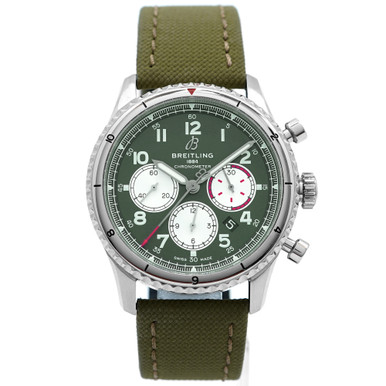 Breitling Aviator 8 AB0119 *Green Dial* - Inventory 9072