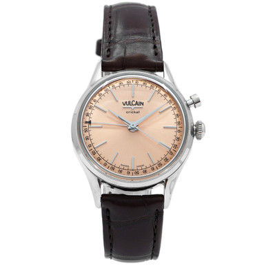 コロンビア産　Prionocalus demelti　42mm Vulcain Cricket President *2024* *Salmon Dial* - Inventory 9106