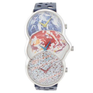 Movado Elipse James Rosenquist Silver Case *Limited Edition