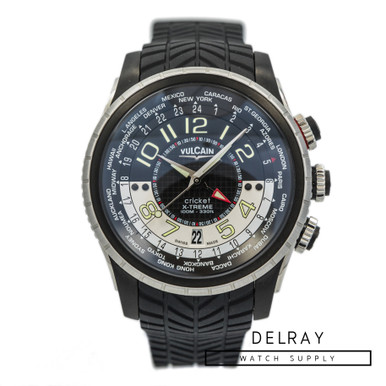 Vulcain Aviator Cricket GMT - DelrayWatch.com