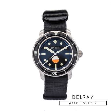 Blancpain Fifty Fathoms MIL SPEC x Hodinkee Limited Edition UNWORN ON SPECIAL DelrayWatch