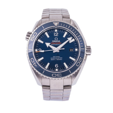 Omega Seamaster Planet Ocean 600M *Blue Dial* - DelrayWatch.com
