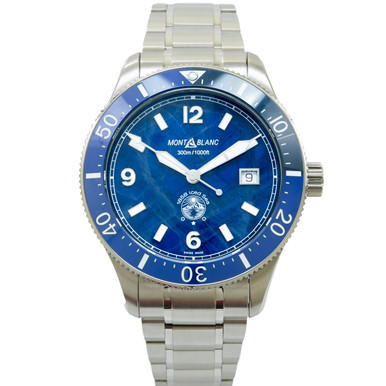 Montblanc 1858 Iced Sea Automatic MB129369 *Unworn* - Inventory