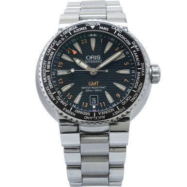 Oris Divers GMT Date - Inventory 3566 - DelrayWatch.com