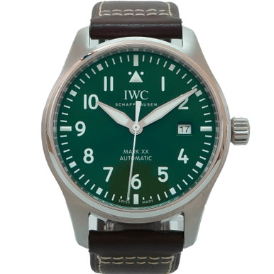 IWC Pilots Watch Mark XX Green Dial *2022* - Inventory 4110