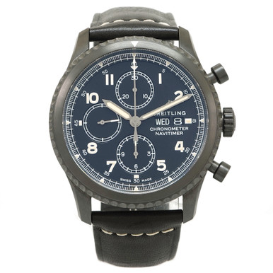 Breitling Navitimer 8 Chrono 43 Black Steel Chronograph M13314  