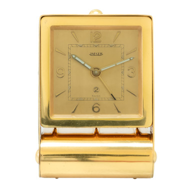 Vintage Jaeger LeCoultre 2 Days Alarm Folding Clock - Inventory