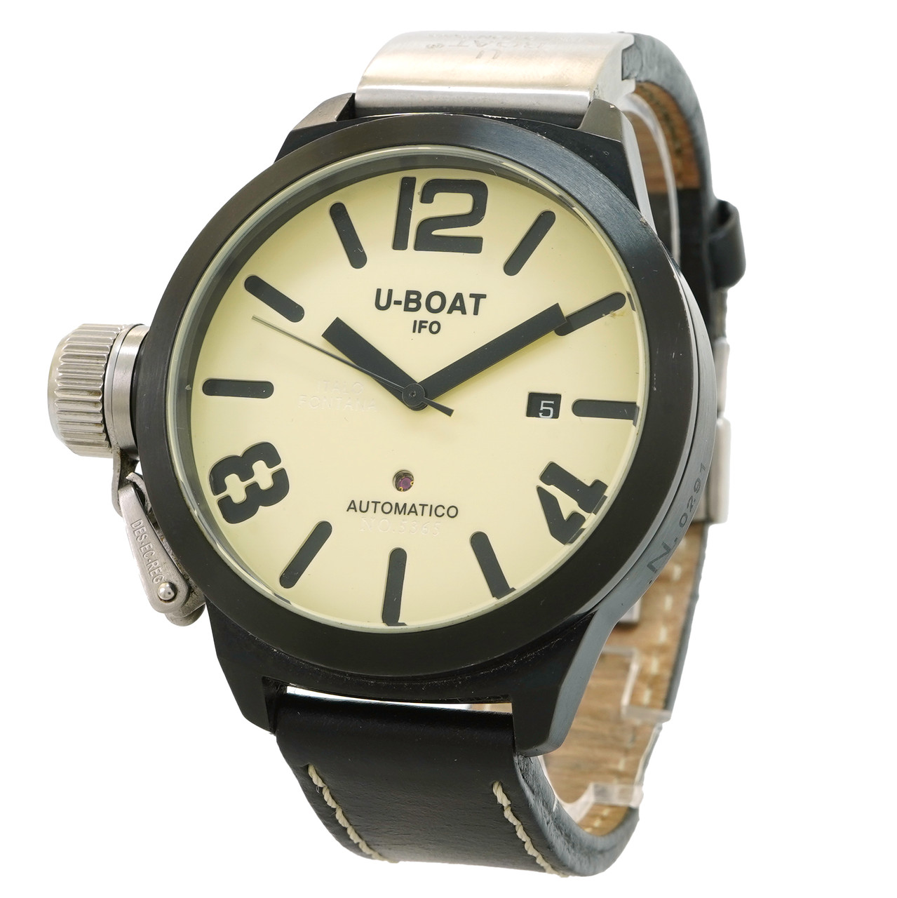 U Boat Watch Clasico 53 Inventory 5497 PVD 53mm