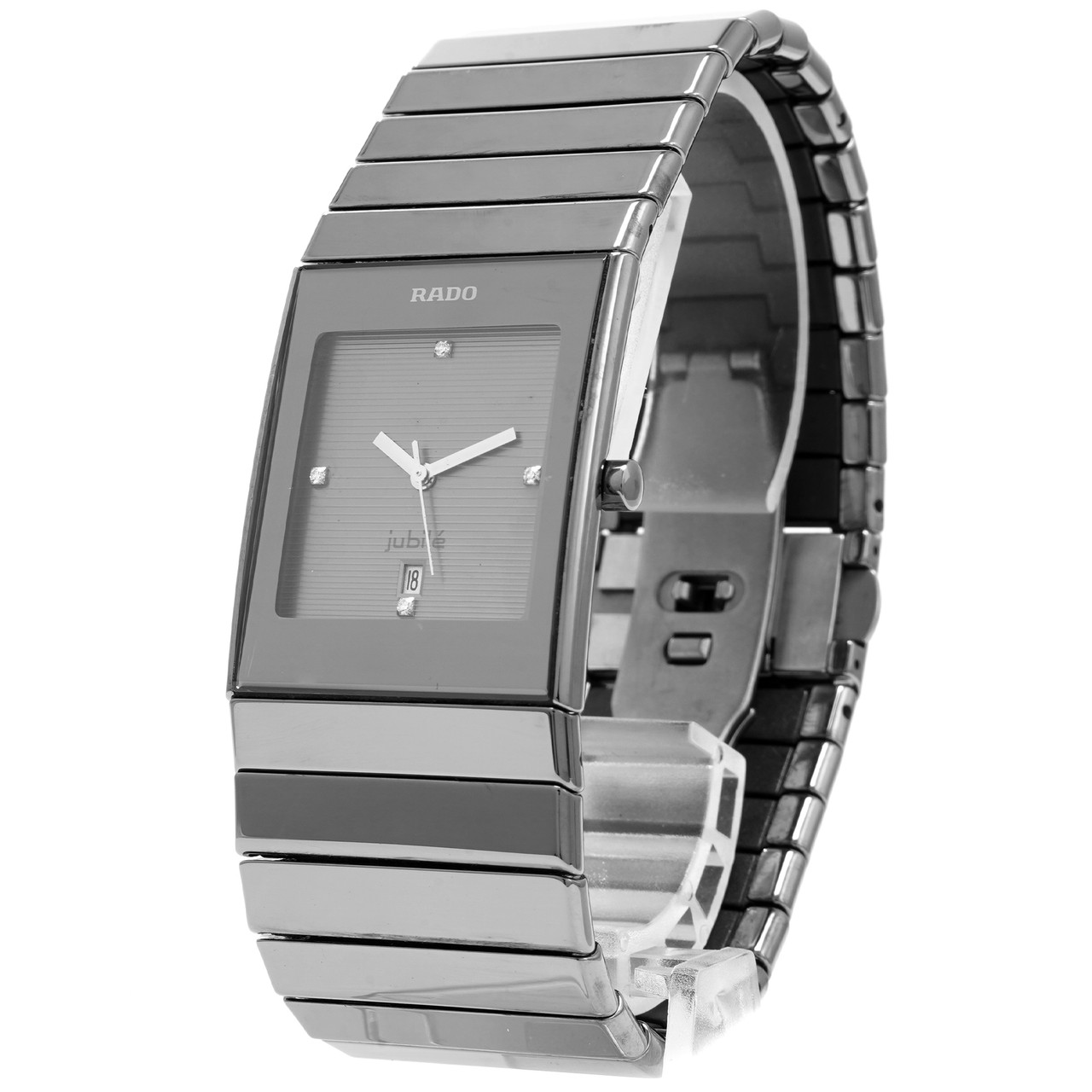 RADO - 稼働 RADO DIASTAR 腕時計 ハイテックセラミック 152 712
