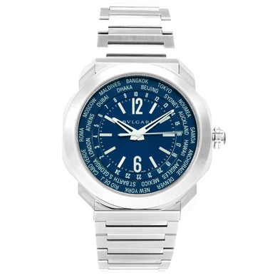 Bulgari Octo Roma OC41SWT *2023* *Blue Dial* - Inventory 6537