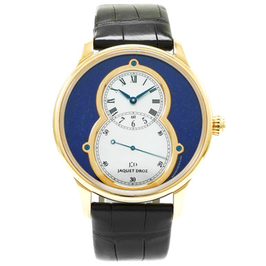 Jaquet Droz Grande Seconde Circled Lapis Lazuli / MOP 43mm