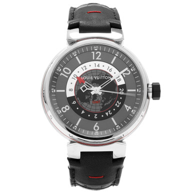 Louis Vuitton Tambour Graphite GMT Q1D30 - Inventory 7341