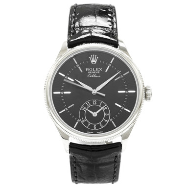 Rolex Cellini Dual Time 50529 *White Gold* - Inventory 7803