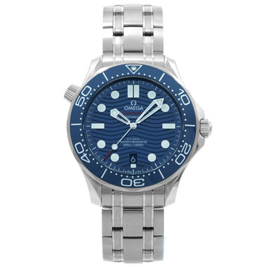 Omega Seamaster 300M Diver *Blue* *Unworn* 210.30.42.20.03.001 ...
