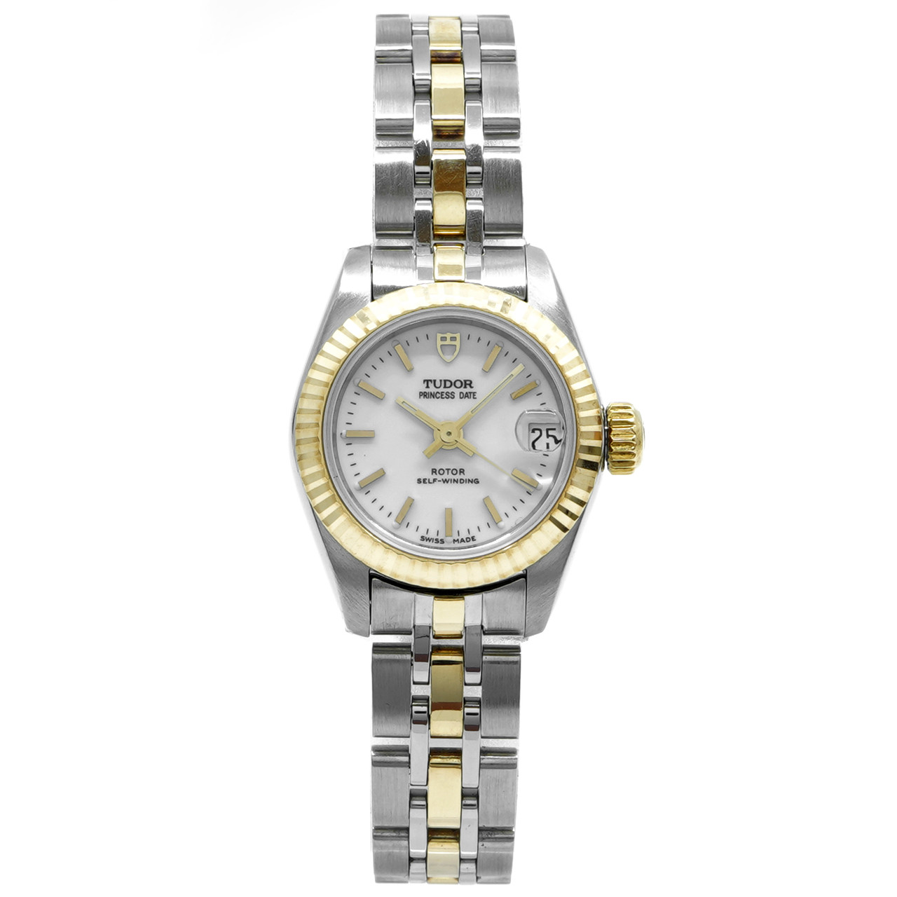 Tudor Watch Princess Date 92513 - Inventory 8614 Stainless Steel/Yellow Gold
